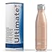 Ezisoul Insulated Stainless Steel Sports Water Bottle - No Leaks, Sweating or Toxins - Matte Mist - 17oz