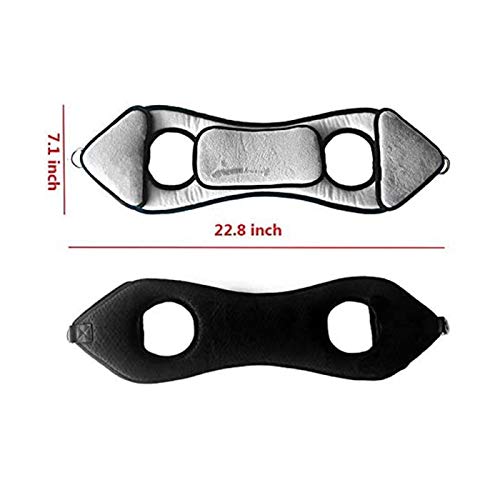 Whonos Neck Head Hammock, Neck Traction Hammock for Neck Pain Relief, Adjustable Cervical Neck Traction Device, Portable Physical Therapy Neck Support Corrector Hammock