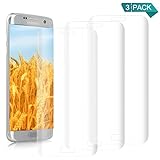 Ameauty Galaxy S7 Edge Screen Protector Glass, [9H Hardness] [Crystal Clear] [Bubble Free] Tempered Glass Screen Protector for Samsung Galaxy S7 Edge (3 Pack)