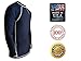 Rash Guard for Men – USA Made Compression, Workout & UV Sun Protection Shirt (Navy Blue XL)