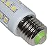 Urparcel E27 8W Led 5050 Smd Pure White Corn Light Bulb Lamp