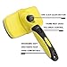 Rosmax Self Cleaning Slicker Brush,Dog Brush for Grooming,Removes Tangled Knots,Mats,Undercoat and Loose Hair with Minimal Effort,Easy to Clean,Fits Small,Large Dog and Cat,Short and Long Hair