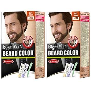 Amazon Com Bigen Men S Beard Colour 20g Dark Brown B103