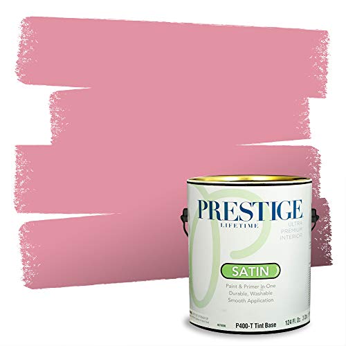 PRESTIGE Paints Interior Paint and Primer In One, 1-Gallon, Satin, Comparable M…