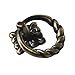 Tinksky Vintage Retro Style Kitchen Cabinet Cupboard Dresser Door Drawer Ring Pull Handles Knobs - Size L-pack of 6 (Antique Brass)