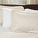 Lavish Home Solid Embossed 2 Piece Quilt Set - Twin - Ivory