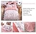 Girls Magic Unicorn Bed Set by KMZ [4pcs Twin size bedding 59