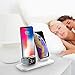 Wireless Charger, 3 in 1 Wireless Charging Station for A pple Watch and i Phone Air pods, Wireless Charging Stand Compatible for A pple i Phone X/XS/XR/Xs Max/A pple Watch Series