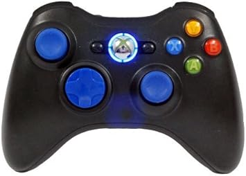 Xbox 360 Rapid Fire Controller Modding Blau LEDs fÃ¼r Black