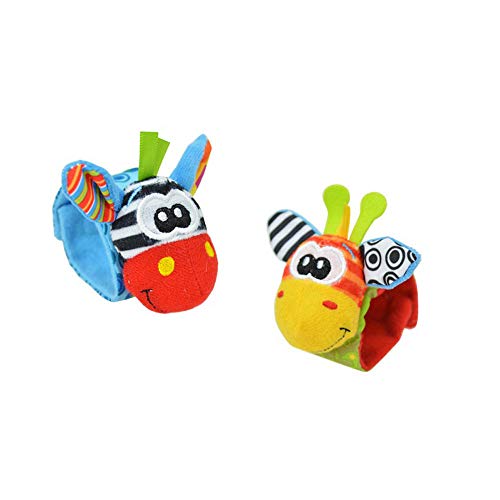 3 BBS+Wrist+Rattle+Animal+Suitable