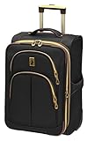 London Fog Coventry UL Collection 21 Inch Expandable Upright, Black, One Size