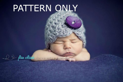 swirls and scallops beanie