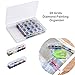 SanerDirect 33pcs 5d Diamond Painting Tool Accessories, Light Drill Pens, Diamond Painting Roller, 28 Grids Diamond Painting Container for DIY Craft (Update)