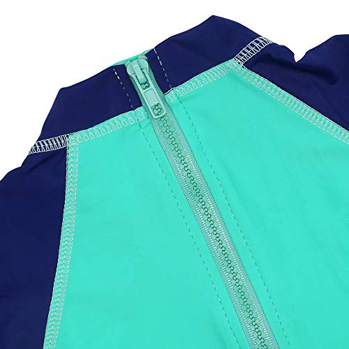 Xplanet Baby Toddler Boy Dinosaur Swimsuit Short Sleeve Bathing Suit-One Piece Swimwear Infant Toddler Sunsuits for Baby Girls (Green Dinosaur, 2-3T) - Thumbnail 3
