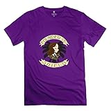 Founer Of Shield Fun O-Neck Purple T-shirts For Adult Size XL