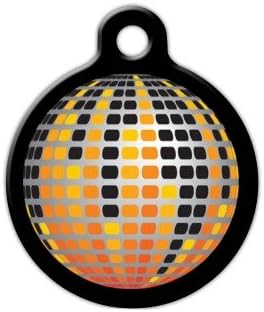 Dog Tag Art, Funny, Cute Music-Themed Custom Pet ID Tags for Dogs and Cats, Personalized Dog Tags with Customized Identification Information