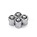 Zhmyyxgs Car Tire Valve stem caps Accessories Logo for Jaguar (A Set of 5 Pcs)