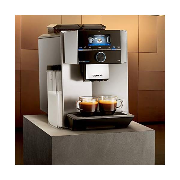 Siemens TI9575X1DE EQ.9 s700 plus connect Kaffeevollautomat (1500 Watt, vollautomatische Dampfreinigung, Baristamodus… – Bild 5