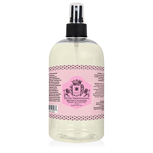 SHANY Detox Professional Brush Cleanser, 16 Fluid Ounce