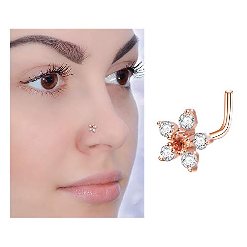 Which are the best flower nose stud gold available in 2019? Aalsum