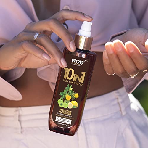 Wow Skin Science 10 in 1 Leave in Conditioner Spray for Dry Damaged