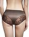 TagoWell Sexy Women Panties Seamless Luxurious Ice Satin Silk Lace Stitching Briefs
