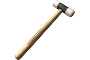 FINDINGKING Nylon Hammer Dual Face Head Plastic Mallet Jewelry Making Tool 3/4" Face
