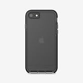 Tech21 Evo Check iPhone SE 2022/2020, 7/8 Black Case - 16ft Drop Protection, Antimicrobial, Non-Slip Grip