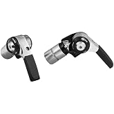 Sunrace SL-R96 Shifter Sunrace Hb Barend Slr96 Rh 9s Bk/sl | Sunrace SL-R96 SLR96 Alloy Bar End Shifter, 9-Speed, High Polished Finish