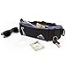 Running Belt - iPhone X 6 7 8 Plus & Samsung Phone Pouch for Runners | Best Women Men Kids Reflective Waist Pocket Belt Gear for Fitness Gym Hiking Workout + Bandana Sports Scarf by ROCCA (Black)