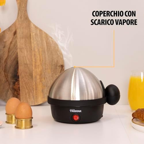 EK-3076 Cuociuova – Per 7 uova – Acciaio inossidabile