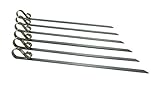 Charcoal Companion Stainless Flat Skewers / Set 6 - CC5147