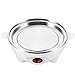 AIFUSI Steamer Egg Cooker/Boiler Electronic Egg Poacher, Rapid Egg Maker Scrambled Eggs with 7 Egg Capacity, Auto Shut off, White