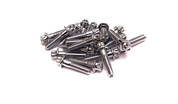 SRR hardware cromado Split borde tornillos M8 x 32 mm 10,9 ...
