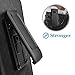 Fingic for Galaxy S10 Case, Samsung S10 Belt Clip Holster Case Slim Shell Case Combo Cover with Kickstand Swivel Belt Clip Holster Full Body Protective Case for Samsung Galaxy S10 6.1 inch - Black