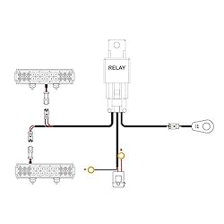 Nilight - 10016W 16AWG DT Connector Wiring Harness