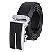 JINIU Men's Belt- Leather Rachet Dress Black Belts With Automatic Buckle - Enclosed in an Elegant Gift Box