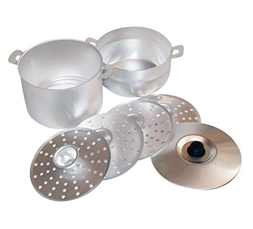 Mantovarka-6-L-4-Tiered-Cookware-Uzbek-CuisineDumpling-Steamer-Color-Book-With-Russian-Recipes