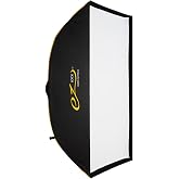Glow EZ Lock 36x48 Quick Rectangle Softbox | Includes grid, diffusers, Bowens adapter and bag for studio, portrait and location lighting