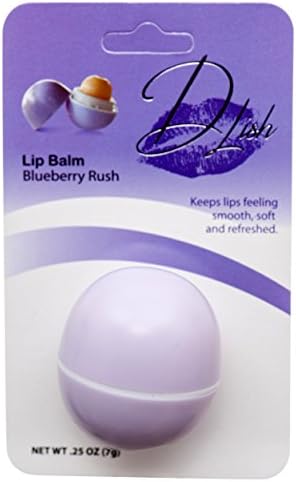 Wholesale DLish Bluberry Rush Sphere Lip Balm Moisturizing Lip Care (12 PACK) Bulk