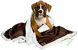 Animal Planet Sherpa Pet Blanket, Brown, My Pet Supplies