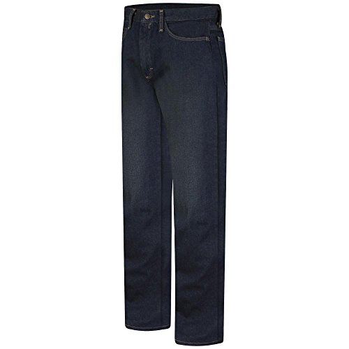 Bulwark Flame Resistant 12.5 oz Cotton Excel FR 40 Waist and 32 Inseam Men's St…