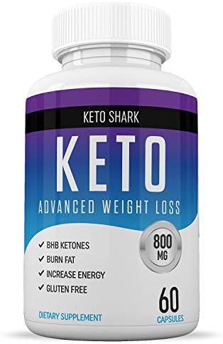 Real Keto Pills from Shark Tank - Ketogenic Diet Supplement & Carb Blocker - Perfect Fat Burner - Weight Loss Supplements - 60 Capsules - Keto Full Diet