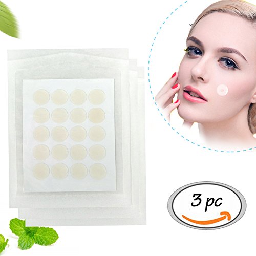 Acne Stickers,Acne Master Pimple Patch-Spot Repair Patches Absorbing Cover 60 Count,Spot Repair Patches,Against Pimples,Spots,Blemishes and Blackheads Stickers