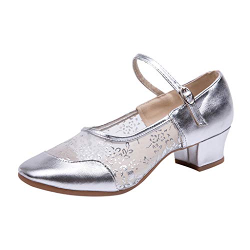 Women Ladies Dancing Shoes,LuluZanm Rumba Waltz Prom Ballroom Latin Salsa Dance Singles Shoes