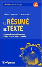 Le  résumé de texte