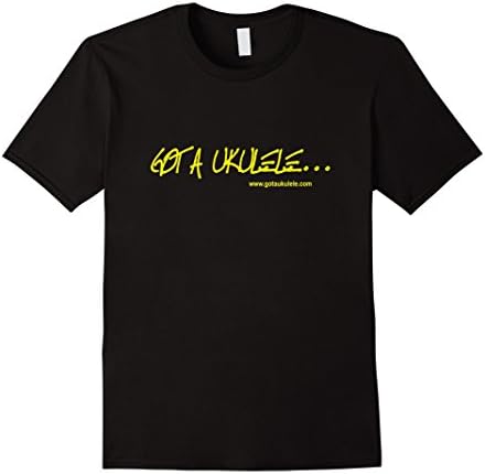 Mens Official Got A Ukulele T Shirt 2XL Black