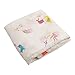 GFTSTORE Muslin Swaddle Blanket 70% Bamboo 30% Cotton-for Baby-2 pcs/Set (Mermaid design-4747)