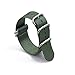 RANDON Watch Bands NATO Straps Heavy Duty Ballistic Nylon Strap with Stainless Steel Buckle (Green, 22mm)
