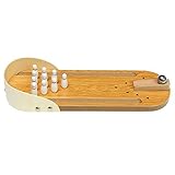 DD Wooden Mini Desktop Bowling Game Classic Desk Ball Interactive Games Kids Children Learning Education Toys by DD Collection